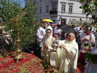 Kard. Burke przewodniczył Uroczystości Bożego Ciała we Włocławku