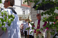 Kard. Burke przewodniczył Uroczystości Bożego Ciała we Włocławku