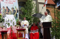 Kard. Burke przewodniczył Uroczystości Bożego Ciała we Włocławku
