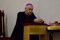 Ciechocinek: kard. Burke spotkał się z kapłanami diecezji włocławskiej