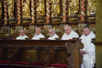 Złoci jubilaci kapłaństwa we włocławskiej katedrze