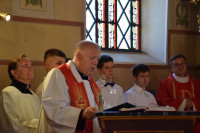 Biskup Włocławski przeprowadził wizytację kanoniczną w parafii Kłóbka