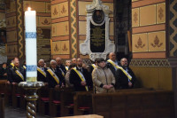 Włocławek: jubileuszowa pielgrzymka Rycerzy Kolumba do katedry