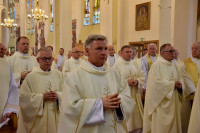 Ciechocinek: kard. Burke spotkał się z kapłanami diecezji włocławskiej
