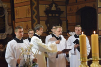 Bp Gębicki do nowo obłóczonych alumnów: bądźcie wierni ideałom, z którymi przyszliście do seminarium