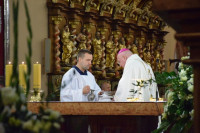 Złoci jubilaci kapłaństwa we włocławskiej katedrze