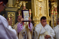 Bp Mering przewodniczył diecezjalnym uroczystościom zakończenia peregrynacji figury św. Michała Archanioła