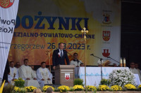 Bp Wętkowski podczas Dożynek: dziękujemy rolnikom za ich trud i pracę