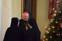 Spotkanie opłatkowe sióstr zakonnych w Domu Biskupim