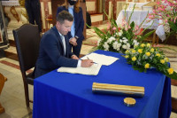 Poświęcenie kamienia węgielnego pod budowę Centrum „Spycimierskie Boże Ciało”