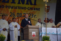 Bp Wętkowski podczas Dożynek: dziękujemy rolnikom za ich trud i pracę