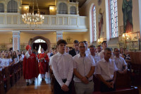 Biskup Włocławski przeprowadził wizytację kanoniczną w parafii Kłóbka