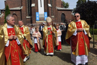 Ks. bp J. Kiciński przewodniczył uroczystościom odpustowym w Charłupi Małej