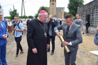 Poświęcenie kamienia węgielnego pod budowę Centrum „Spycimierskie Boże Ciało”