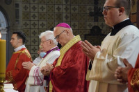 Ks. bp W. Mering do diakonów: służyć Bogu to prawdziwe królowanie