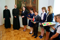 ZSK im. ks. Jana Długosza z życzeniami u Pasterza Diecezji
