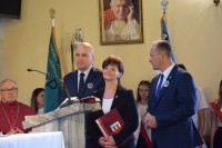 Barłogi: uroczystość nadania imienia Adama Mickiewicza szkole podstawowej