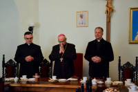 Bp Mering spotkał się z młodzieżą diecezji udającą się na ŚDM w Panamie