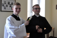 Obłóczyny we włocławskim seminarium