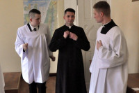 Obłóczyny we włocławskim seminarium