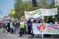 Ulicami Włocławka przeszedł Marsz dla Życia i Rodziny