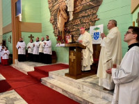 Bp Wętkowski w Sieradzu: katolik to człowiek z charakterem