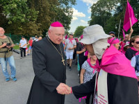 Pierwsza kolumna Pieszej Pielgrzymki Diecezji Włocławskiej na Jasną Górę dotarła do celu