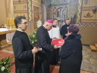 Biskup Włocławski przewodniczył Pasterce w bazylice katedralnej