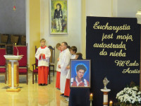 Turek: nawiedzenie relikwii bł. Carlo Acutisa w parafii Matki Bożej Fatimskiej