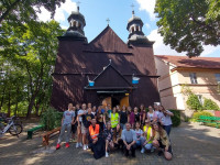 Młodzi oazowicze w Ostrowąsie