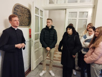 Jubileuszowa pielgrzymka uczniów z Kowala do Włocławka