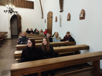 Jubileuszowa pielgrzymka uczniów z Kowala do Włocławka