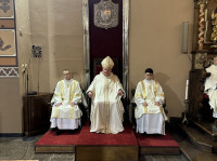 Msza Wieczerzy Pańskiej we włocławskiej katedrze