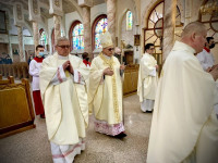 Turek: bp Mering przewodniczył Eucharystii na zakończenie kolędy w parafii św. Barbary