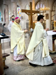 Turek: bp Mering przewodniczył Eucharystii na zakończenie kolędy w parafii św. Barbary