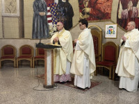 Turek: bp Mering przewodniczył Eucharystii na zakończenie kolędy w parafii św. Barbary