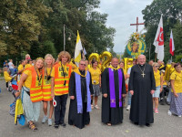 Pierwsza kolumna Pieszej Pielgrzymki Diecezji Włocławskiej dotarła na Jasną Górę