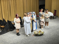 Jasełka w wykonaniu dzieci ze świetlicy Caritas