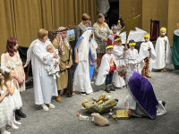 Jasełka w wykonaniu dzieci ze świetlicy Caritas