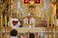 Pielgrzymka młodzieży diecezji włocławskiej do Lichenia