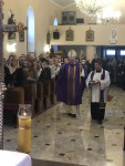 Boniewo: Biskup Włocławski pobłogosławił kolejny etap prac w świątyni
