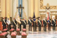 Rycerze Kolumba u Matki Bożej Licheńskiej
