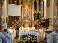 Księża diecezji włocławskiej pielgrzymowali do Kalisza