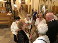 Ciechocinek: Biskup Włocławski w Domu Samotnej Matki i u księży seniorów