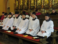 Modlitwa brewiarzowa we włocławskiej katedrze