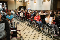 Biskup włocławski spotkał się z uczestnikami oazy chorych i niepełnosprawnych