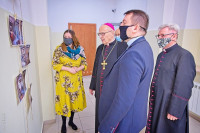 Ks. bp Wiesław Mering poświęcił nowe sale lekcyjne w „Małym Długoszu”