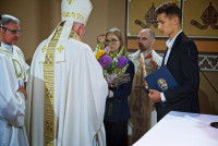 Msza Święta na zakończenie roku szkolnego włocławskiego „Długosza”