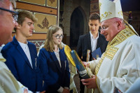 Msza Święta na zakończenie roku szkolnego włocławskiego „Długosza”